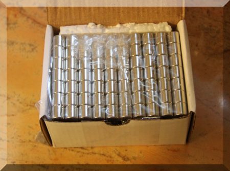 D10x10 mm. N50 Henger neodym mágnes 