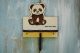 Mágneses kulcstartó (3 férőhelyes) Panda modell