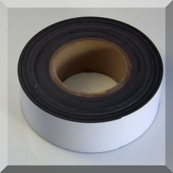 Mágnes fólia 25 mm. széles (ár / fm.) Fehér
