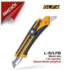   Olfa Sniccer 18mm. wheel-lock LFB + 1db. teflonos penge (Speed Blade)