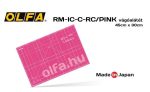   Vágóalátét, 45x30 cm 1,5 mm. vastag "öngyógyuló" RM-IC-C-RC Pink