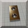 40x20x4 mm. NdFeB téglatest mágnes N35 2db. süllyesztett furattal