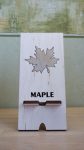 Telefontartó fából. Mágneses rögzítéssel. (MAPLE)