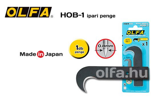 Olfa horgas penge, ( 1db. /csomag) HOB-1