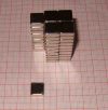 10x10x4 mm. N38 Neodym téglatest 10x10x4 mm. N38 Neodym téglatest